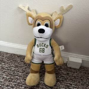 Bleacher Creatures Milwaukee Bucks Bango 8" Mascot Kuricha Plush (Association)